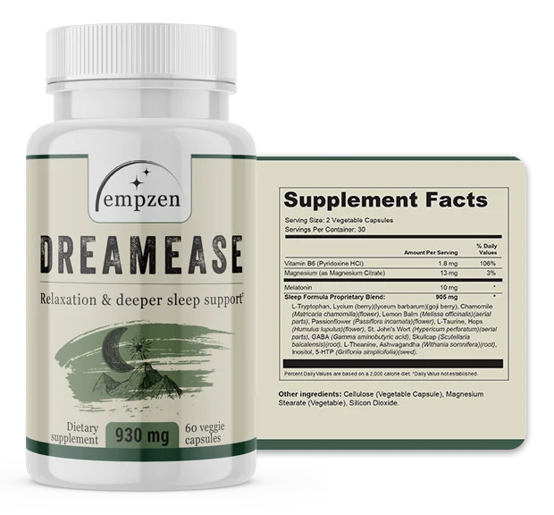 Dreamease Product Label